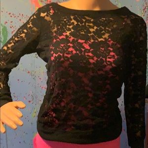 Aeropostale cute Sheer Shirt